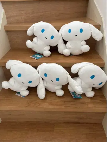 산리오 시나모롤 BIG 봉제 인형 시나몬 5체 세트