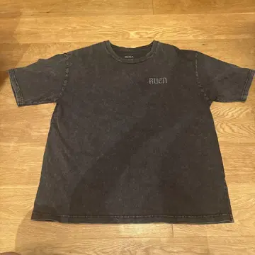 RVCA RUEN 월드 투어 T셔츠 다크 그레이 S