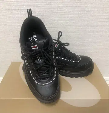 FILA 디스루터 테이피 테이프 WFW22040 014 블랙 24.5
