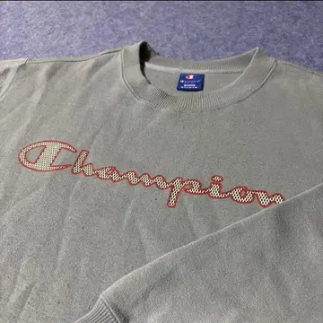 80-90s Champion 맨투맨 M 자수 택
