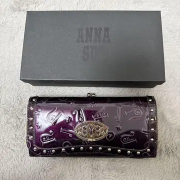 ANNA SUI 퍼플 장지갑