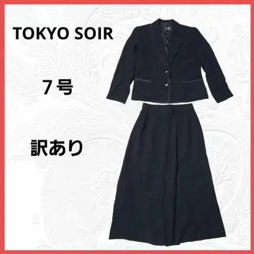 하자품 TOKYO SOIR 도쿄 소와르 7호 포멀 셋업 블랙