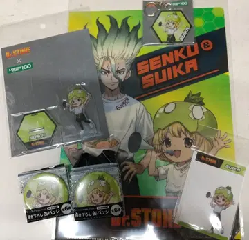 Dr.STONE 수박 5종류 6개 세트 로손100 한정판