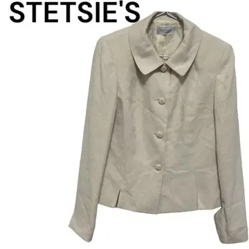 [ STETSIE'S ] 카라 부착 자켓 (L) 빈티지 레트로 겉옷