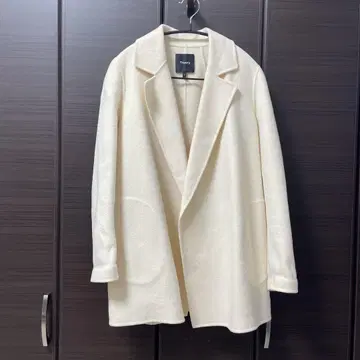 띠어리 더블 페이스 코트 캐시미어 혼방