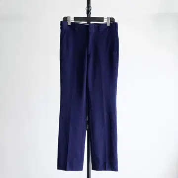 1960s Corbin 네이비 와이드 슬랙스 TalonZip