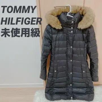 새상품급 TommyHILFIGER 타미힐피거 퍼 포함 롱 다운 M