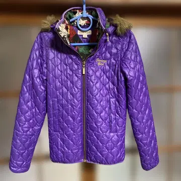 Tommy girl 퀼팅 자켓 사이즈 S 보라색