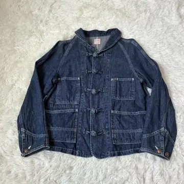 BEAMSBOY 빔즈 보이 차이나 데님 자켓