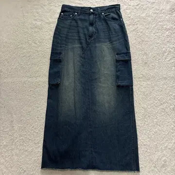 RIVE DROITE MONN.:. 라이트 데님 스커트