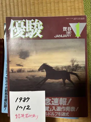 유슌 1987년 1~12월호