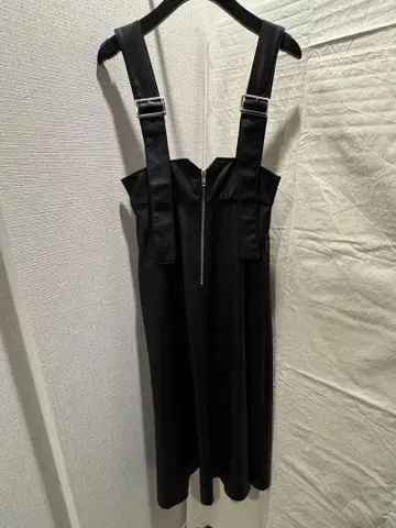 AZUL BY MOUSSY 서스펜더 블랙 원피스