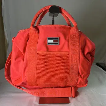 TOMMY HILFIGER 보스턴 백 오렌지
