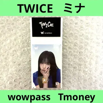 TWICE 미나 wowpass Tmoney 와오패스 IC 카드 한국