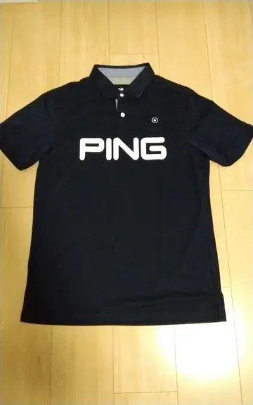 PING 네이비 피케 셔츠 M 사이즈