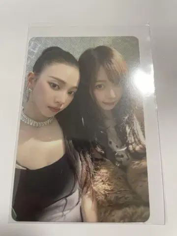 aespa LIVE CD 특전 10/11 A상 트레이딩 카드 카리나 지젤