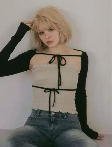 ANDMARY Mei Shirring tops