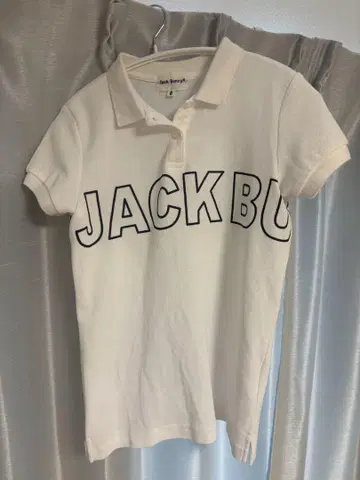 Jack Bunny 화이트 피케 셔츠