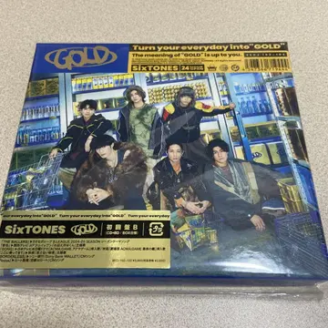 SixTONES GOLD 최초 한정판 B 마츠무라 호쿠토