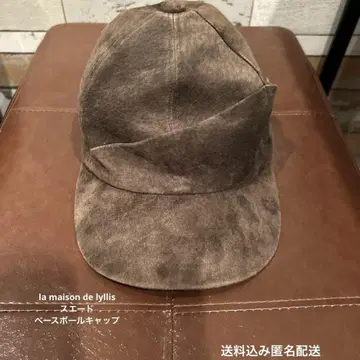 la maison de lyllis 스웨이드풍 야구 모자