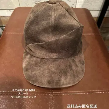 la maison de lyllis 스웨이드풍 야구 모자