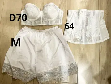 Blanca Sposa 브라이덜 이너 3세트 D70 64 M 화이트