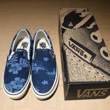 데드스탁 VANS 하이비스커스 슬립온 90s 박스 포함 USA