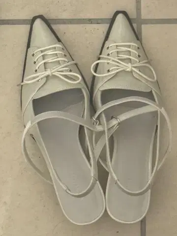 MOUSSY LACE UP SLING BACK MULE L/GRY