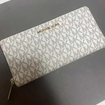 MICHEAL KORS 마이클코어스 장지갑 화이트/네이비