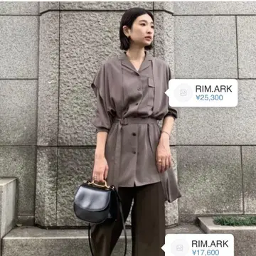 RIM ARK 오버랩 셔츠