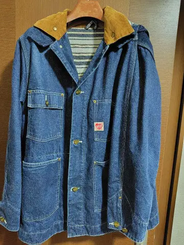 TCB JEANS 스트레이 캣하트 초아코트 데님 사이즈 34