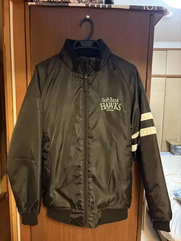 [ 새상품 미사용 ] SoftBank HAWKS 블랙 점퍼