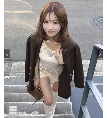 더블 버튼 테일러드 자켓[al275] 새상품