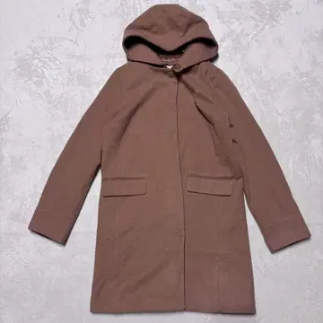 [세븐 데이즈 선데이] (L) 롱 코트 후드 부착 싱글 브레스 가을/겨울