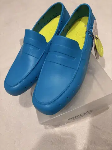 PONIC&CO. 파랑 로퍼