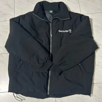 that is life 다운 자켓 블랙