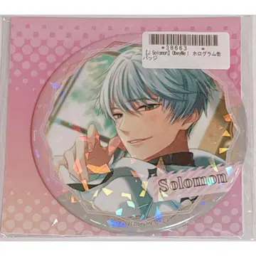 ObeyMe! obeyme 오베이미 솔로몬 홀로그램 캔뱃지 프라이즈