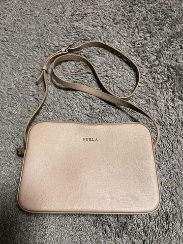 FURLA 숄더백 핑크 베이지