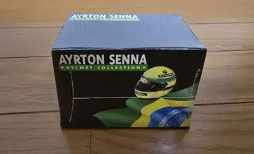 미니챔프 1/8 아일톤 세나 헬멧 컬렉션 1984