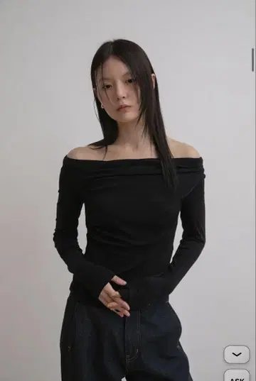 ohotoro 2way Shirring T-Shirt