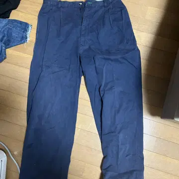 TOMMY HILFIGER 네이비 치노 팬츠 35/34