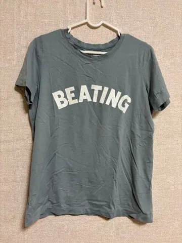 BEATING HEART 스카이블루 T셔츠 사이즈 2