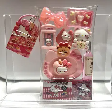 가챠 채우는 파우치 채우는 타입 핑크 화이트 고양이