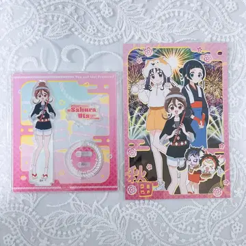 너와 아이돌 프리큐어 사쿠라 우타 아키타 한정판 아크릴 스탠드