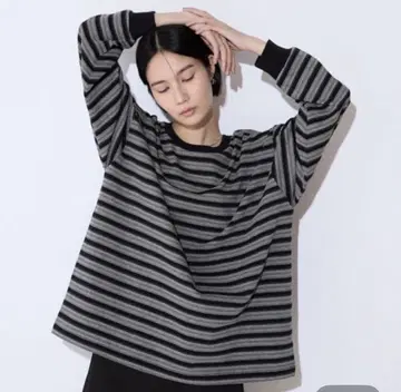 모듬 보더 BIG 롱 TEE 지나시스 미사용 새상품 이번 시즌 신상