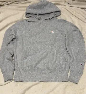 Champion Reverse Weave 00s 그레이 후드티