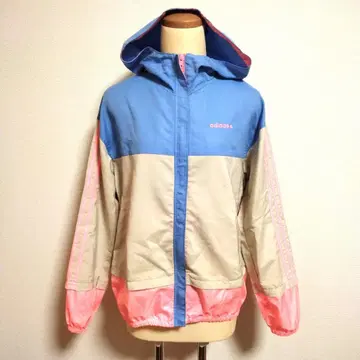 아디다스 여성용 후드티 긴팔 윈드 브레이커 겉옷 adidas