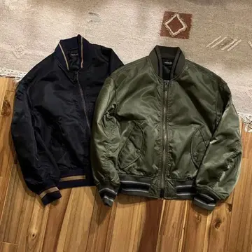 네이비 MA-1 자켓 밀리터리 블루종