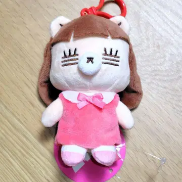 코레사와 레코짱 마스코트 봉제 인형 핑크