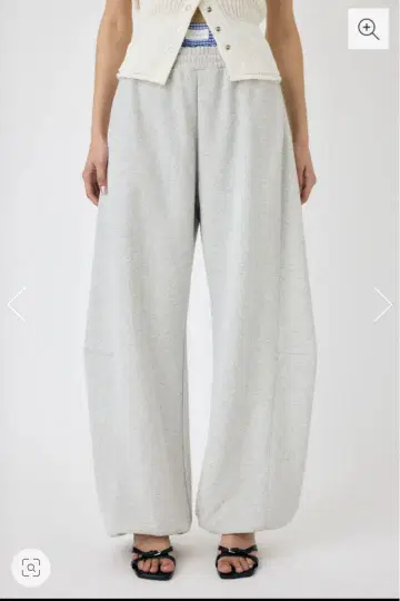 moussy CURVE LINE 스웨트 팬츠